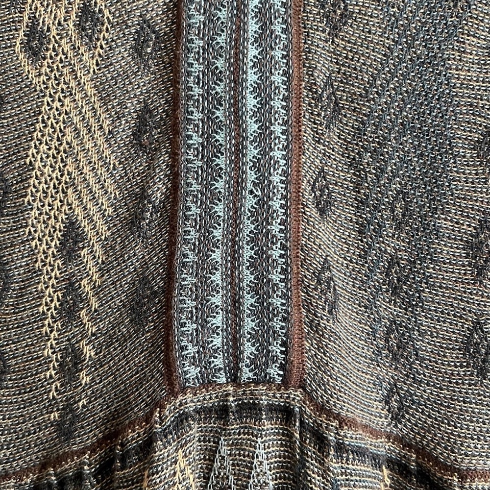 Peruvian Connection Brown Patterned Mini Dress - Picture 3 of 9